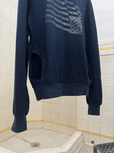 Load image into Gallery viewer, 2000s Bernhard Willhelm Inside-Out Printed Crewneck Sweatshirt - Size M