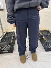 Load image into Gallery viewer, 2000s Armani Navy Futuristic Padded Nylon Pants - Size S