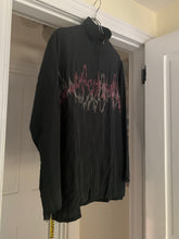 Load image into Gallery viewer, 1990s Yohji Yamamoto Pixelated Soundwave Graphic Zip-up Shirt - Size L