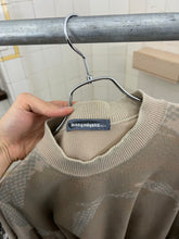 Load image into Gallery viewer, 1980s Issey Miyake Graphic Beige Crewneck Sweater - Size L