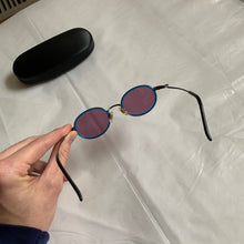 Load image into Gallery viewer, 2000s Yohji Yamamoto Rose Lens Blue Technical Frames - Size OS