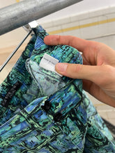 Load image into Gallery viewer, 1990s Katharine Hamnett Blue Hawaiian Print Shorts - Size M