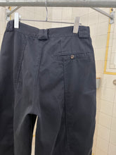 Load image into Gallery viewer, 1980s Marithe Francois Girbaud Black Paneled Trousers with Adjustable Synch Hem Detail - Size M