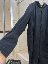 Load image into Gallery viewer, 2000s Mandarina Duck Hooded Long Coat with Neck Cutout - Size M