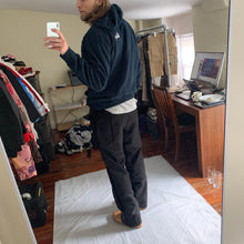 Load image into Gallery viewer, Kiko Kostadinov x Stussy Prototype Flip Body Reconstructed Navy Hoodie - Size XL