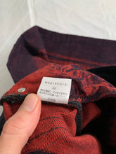Load image into Gallery viewer, ss2008 Issey Miyake APOC Red Skeleton Leg Bone Pants - Size L