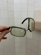 Load image into Gallery viewer, 2000s Issey Miyake x Alain Mikli Mutli-fold Orange Sunglasses - Size OS