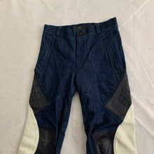 Load image into Gallery viewer, aw2004 Yohji Yamamoto x Dainese Navy Moto Pants - Size L