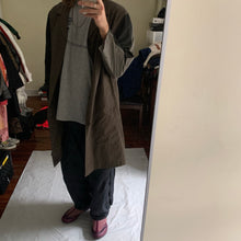Load image into Gallery viewer, 1990s CDGH+ Reconstructed Suit Panelled Long Coat - Size L