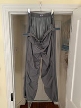 Load image into Gallery viewer, 1990s Lad Musician Gunmetal Full Side Zip Nylon Pants - Size OS