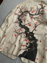 Load image into Gallery viewer, ss1995 Issey Miyake Cream Blazer with Embroidered Sakura Tree - Size L