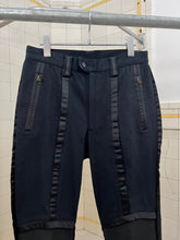 Load image into Gallery viewer, ss1994 Issey Miyake Cotton Moto Trousers with Ribbed Knee Panels - Size M