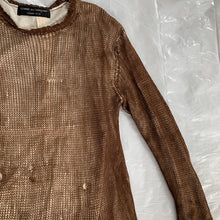 Load image into Gallery viewer, 1995 CDGH+ Distressed Mesh Layered Shirt - Size M