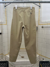 Load image into Gallery viewer, 1980s Marithe Francois Girbaud Khaki Pleated Front with Outseam Paneling - Size S