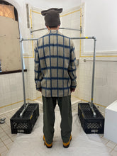Load image into Gallery viewer, 1990s Armani Checkered Dyed Beige Linen Blazer - XL