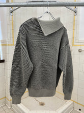 Load image into Gallery viewer, 1980s Marithe Francois Girbaud x Maillaparty High Neck Sweater with Shoulder Seam Buttons - Size M