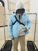 Load image into Gallery viewer, 2000s Samsonite 'Travel Wear' Baby Blue Nylon Work Jacket - Size L