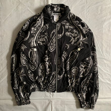 Load image into Gallery viewer, ss1996 Issey Miyake Light Cropped Paisley Jacket with Layered Pocket Details - Size M