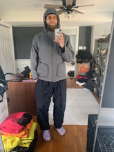 Load image into Gallery viewer, 2000s Vintage Nike Grey Technical Jacket with Modular Hidden Pockets and Hood - Size L