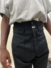 Load image into Gallery viewer, 1980s Marithe Francois Girbaud x Closed High Waist Belt Cinch Pants - M
