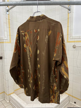 Load image into Gallery viewer, aw1992 Issey Miyake Brown Graphic Shirt - Size L