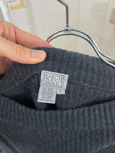 Load image into Gallery viewer, 1980s Marithe Francois Girbaud Boatneck Sweater with Buttoned Shoulder Seams - Size L