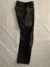 Load image into Gallery viewer, 2000s CDGH Leather Patch Paneled Work Denim - Size M