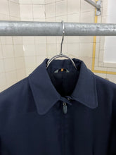 Load image into Gallery viewer, Last 1990s Mandarina Duck Blue Egg Cell Tailored Blouson - Size S