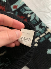 Load image into Gallery viewer, 1990s Katharine Hamnett Cropped Nordic Intarsia Sweater - Size M