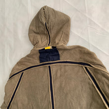 Load image into Gallery viewer, 2000s Mandarina Duck Panelled Cotton Zip Hoodie - Size L