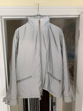 Load image into Gallery viewer, 2000s Armani Futuristic Reflective Glass Jacket with Modular Hood - Size XL