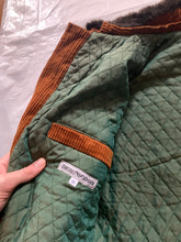 Load image into Gallery viewer, 1990s Armani Burnt Orange Corduroy B-15 Bomber Jacket with Removable Fur Collar and Articulated Shoulder Gusset - Size XL