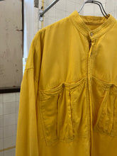 Load image into Gallery viewer, 1980s Marithe Francois Girbaud Mandarin Collar Shirt with Cargo Pockets - Size L