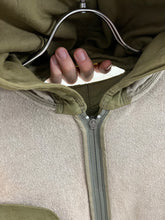 Load image into Gallery viewer, 2000s Mandarina Duck Reversible Linen/Towel Hoodie with Neck Cutout- Size M