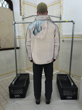 Load image into Gallery viewer, 2000s Armani Futuristic Reflective Glass Jacket with Packable Hood - Size L