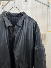 Load image into Gallery viewer, 1980s Marithe Francois Girbaud Oversized Leather Bomber Jacket - Size XL