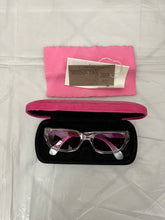 Load image into Gallery viewer, ss2005 CDGH+ x Cutler &amp; Gross Narrow Pink Glasses with Chrome Side Framing - Size OS