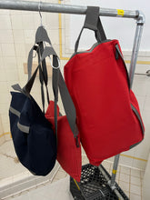 Load image into Gallery viewer, Late 1990s Mandarina Duck Oversize Red 'Basis' Duffle Bag - Size OS
