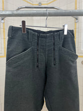 Load image into Gallery viewer, 2000s Vintage Kostas Murkudis Dual Zipper Crotch Flap Flare Trousers - Size M