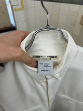 Load image into Gallery viewer, 1980s Katharine Hamnett Heavy White Cotton Shirt - Size M