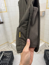 Load image into Gallery viewer, 1990s Armani Military Olive Quilted Vest - Size M