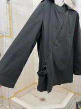 Load image into Gallery viewer, 2000s Vintage Alain Mikli Asymmetrical Coated Cotton Hooded Parka - Size M