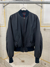 Load image into Gallery viewer, 1980s Armani Cropped Nylon Bomber - Size M