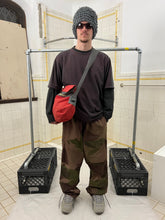 Load image into Gallery viewer, Late 1990s Mandarina Duck Small Red 'Basis' Messenger Bag - Size OS