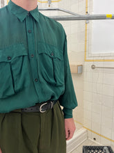Load image into Gallery viewer, 1980s Katharine Hamnett Silk Cargo Pocket Shirt - Size L