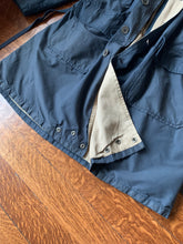 Load image into Gallery viewer, 1990s Armani Navy Hooded Military Parka - Size M