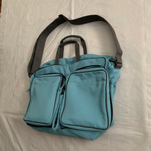 Load image into Gallery viewer, aw2000 Issey Miyake Teal Convertible Tactical Travel Bag - Size OS