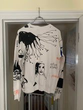 Load image into Gallery viewer, 2000s Bernhard Willhelm White Graphic Crewneck - Size M