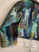 Load image into Gallery viewer, 1991 CDG Cropped Painted Wool Jacket - Size S