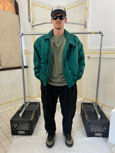 Load image into Gallery viewer, 1980s Armani Green Nylon Puffer Jacket - Size L